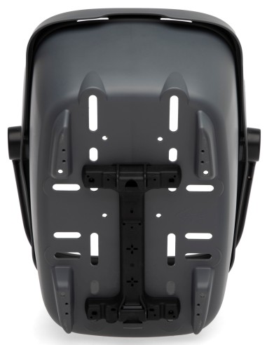 Recycelte (Hunde)fahrradkorb New Looxs Clipper Racktime 2.0 - 28 Liter 49 x 37 x 29 cm   Anthrazit