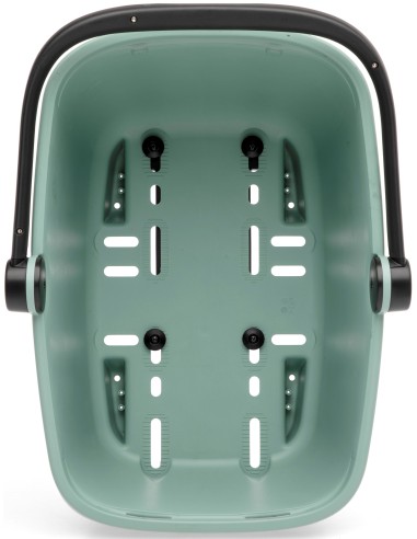 Recycelte (Hunde)fahrradkorb New Looxs Clipper Racktime 2.0 - 28 Liter 49 x 37 x 29 cm   Grün