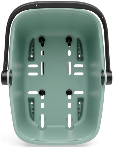 Recycelte (Hunde)fahrradkorb New Looxs Clipper Racktime 2.0 - 28 Liter 49 x 37 x 29 cm   Grün