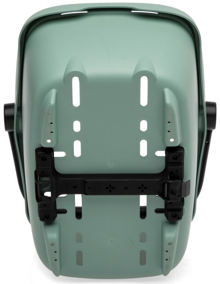 Recycelte (Hunde)fahrradkorb New Looxs Clipper Racktime 2.0 - 28 Liter 49 x 37 x 29 cm   Grün