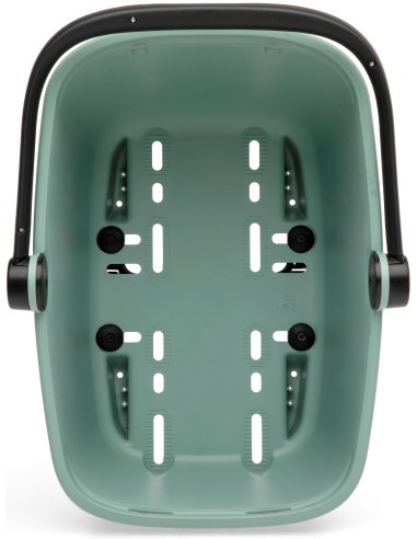 Recycelte (Hunde)fahrradkorb New Looxs Clipper Racktime 2.0 - 28 Liter 49 x 37 x 29 cm   Grün