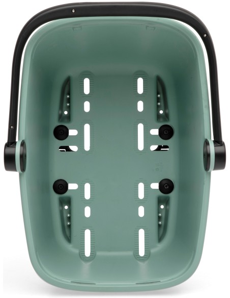 Recycelte (Hunde)fahrradkorb New Looxs Clipper Racktime 2.0 - 28 Liter 49 x 37 x 29 cm   Grün