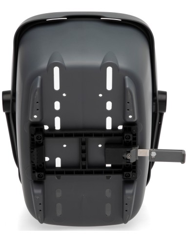 Recycelte (Hunde)fahrradkorb New Looxs Clipper MIK - 28 Liter 49 x 37 x 29 cm - Anthrazit