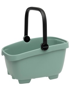 Recycelte (Hunde)fahrradkorb New Looxs Clipper - 28 Liter 49 x 37 x 29 cm   Grün