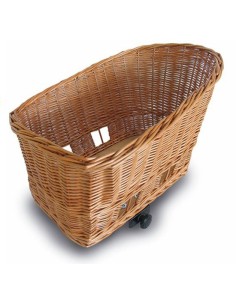 Weiden Tierfahrradkorb Basil Pasja large 50cm mit Schnellverschluss 50 x 42 x 33 cm