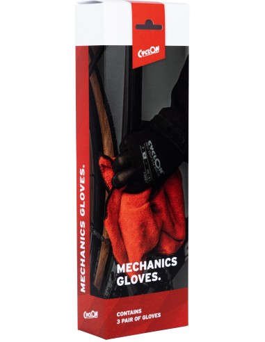 Montagehandschuhe CyclOn M8 - Rot (3 Paar)