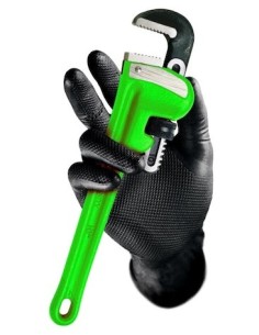 Handschuhe GRIPP-IT Nitrile L - Schachtel mit 50 Stück - Schwarz