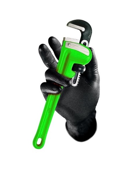 Handschuhe GRIPP-IT Nitrile XL - Schachtel mit 50 Stück - Schwarz