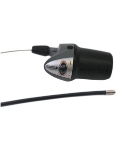 Drehschalter 8 fach Sturmey Archer HSJ-955 Twistgrip - Schwarz/Silber