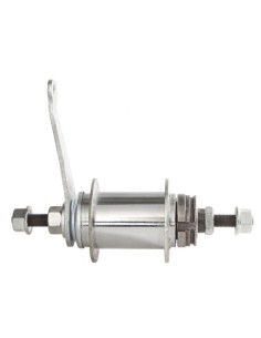Rücktritt-Bremsnabe verchromt mit Achsmuttern - 36 loch - 110 mm Einbaumaß