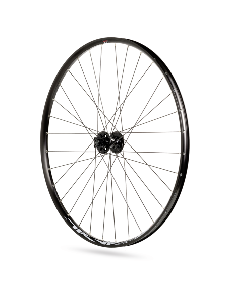 Laufradsatz Rodi TRYP 25 27,5" für eine Steckachse 15x100 und Schnellspanner 9x135 - 6 Schrauben Bremsscheibenhalterung - 8/9/10