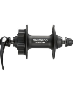 Vorderradnabe Shimano FH-M525 - 36 Löcher - 6 bolzen Scheibenbremse Montage - Schwarz