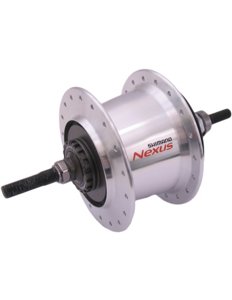 Getriebenabe 7 fach Shimano Nexus 7 SG-C3001  für Felgen-/Rollerbremse - 36 Löcher - Silber