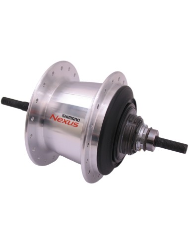 Getriebenabe 7 fach Shimano Nexus 7 SG-C3001  für Felgen-/Rollerbremse - 36 Löcher - Silber