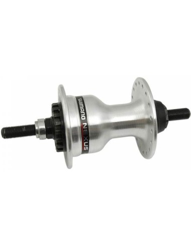 Vorderradnabe Shimano Nexus HB-IM 40 für Rollenbremse 36 Loch 100 mm - Silber