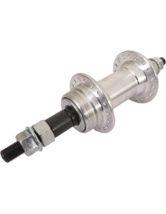 Freilauf Hinterradnabe mit fester Achse - 36 Löcher -  Aluminium