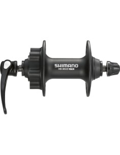 Vorderradnabe Shimano FH-M525 - 32 Loch - 6 Bolzen Scheibenbremse Befestigung - Schwarz