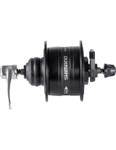 Nabendynamo 32 Löcher Shimano HD-3D37 3 Watt - Center Lock - Schnellverschluss - Schwarz