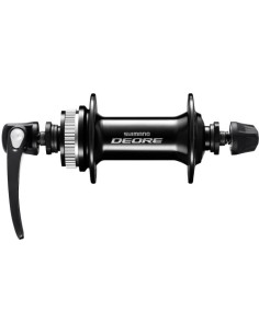 Vorderradnabe Shimano Deore HB-M6000 - 36 Löcher - 100 mm Einbaubreite - mit Schnellspanner - schwarz