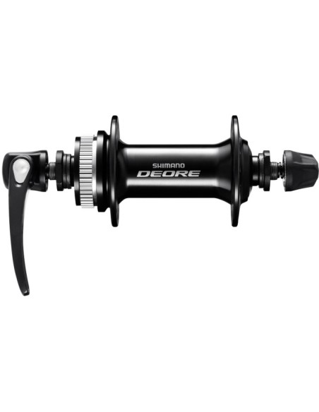 Vorderradnabe Shimano Deore HB-M6000 - 36 Löcher - 100 mm Einbaubreite - mit Schnellspanner - schwarz