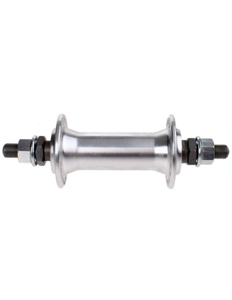 Vorderradnabe Vinty Aluminium 36 Löcher mit 10 mm Vollachse - Silber