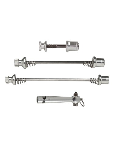 Schnellspanner-Set Tranz X OLD 100 + 130mm - Silber