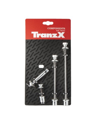 Schnellspanner-Set Tranz X OLD 100 + 130mm - Silber