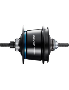 Getriebenabe 8-speed Shimano Alfine Di2 SG-S7051 für Scheibenbremse - Schwarz