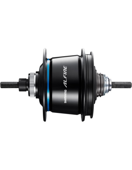 Getriebenabe 8-speed Shimano Alfine Di2 SG-S7051 für Scheibenbremse - Schwarz