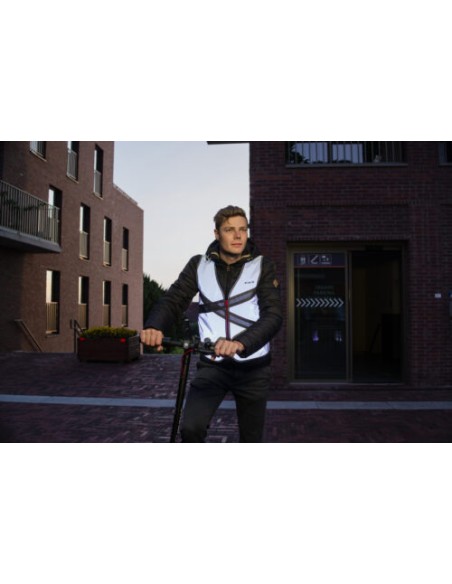 Reflexion weste Wowow Crossroad FR X-Large - Grau
