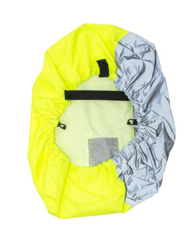 Regenschutz Rucksack Wowow Aqua LED 20-25 Liter - Reflektierendes Gelb