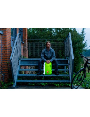 Regenschutz Rucksack Wowow Aqua LED 20-25 Liter - Reflektierendes Gelb