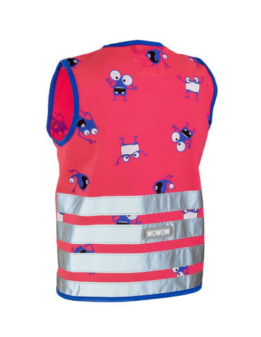 Reflexion Weste für Kinder Wowow Goyo Extra Small - Rosa