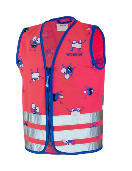 Reflexion Weste für Kinder Wowow Goyo Small - Rosa
