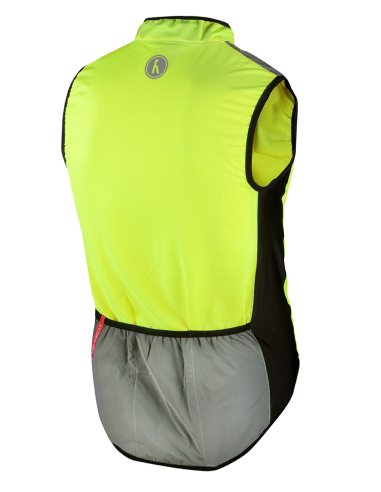 Reflexion Weste Wowow Dark Jacket 1.1 Medium - Gelb