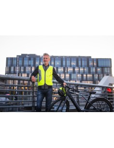 Reflexion Weste Wowow Tegra Yellow - XLarge