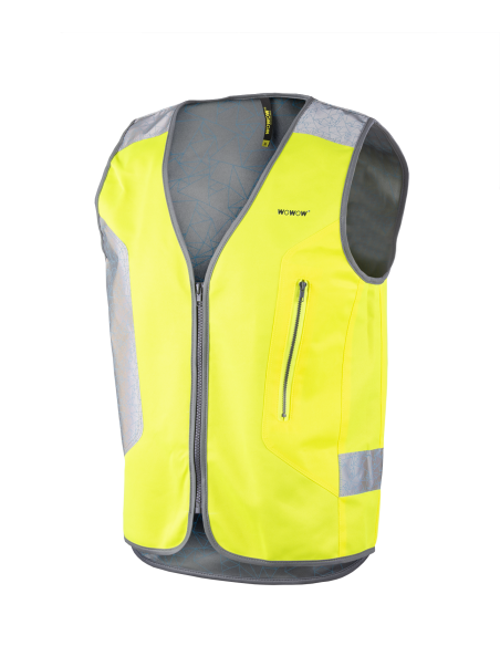 Reflexion Weste Wowow Tegra Yellow - XXLarge