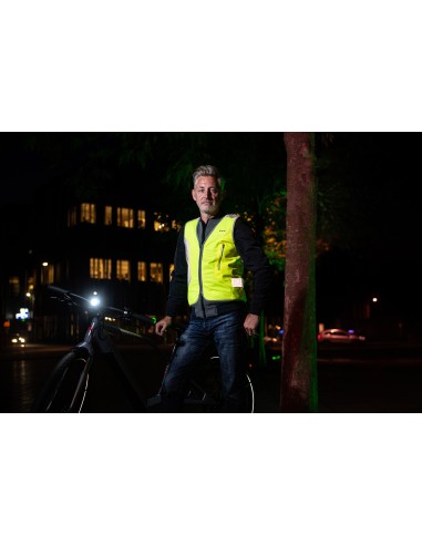 Reflexion Weste Wowow Tegra Yellow - XXLarge