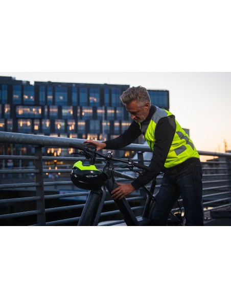 Reflexion Weste Wowow Tegra Yellow - XXLarge