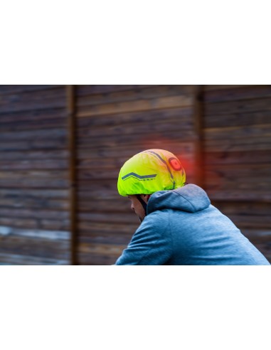 Helmabdeckung Wowow Corsa Yellow LED