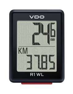 Fahrradcomputer VDO R1 WL ATS
