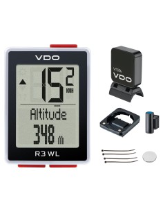 Fahrradcomputer VDO R3 WL STS (Höhe)