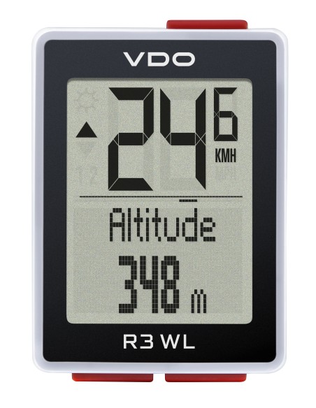 Fahrradcomputer VDO R3 WL STS (Höhe)