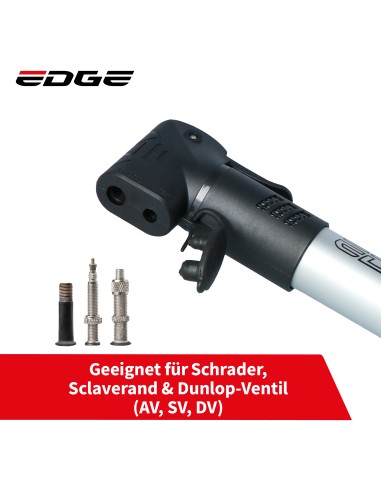 Mini Fahrradpumpe Edge Tyfoon