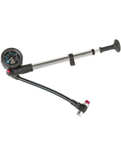 Dämpferpumpe Beto mit Manometer - Aluminium