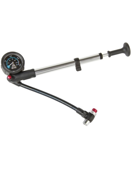 Dämpferpumpe Beto mit Manometer - Aluminium