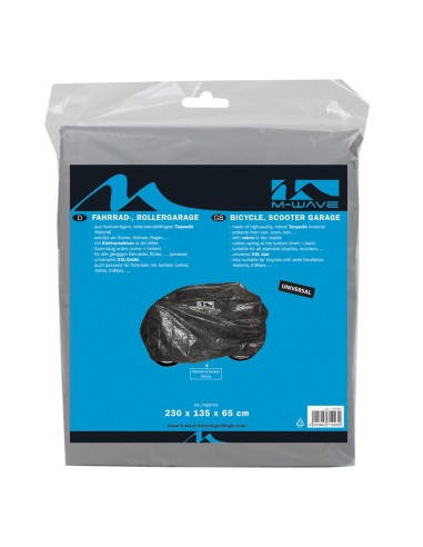 Fahrrad Abdeckplane M-Wave Schwarz