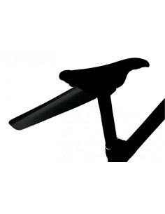 Sattelschutzblech Velox Clip-On Double Fold - Schwarz
