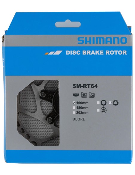 Bremsscheibe Shimano Deore  SM-RT64 160mm Center Lock