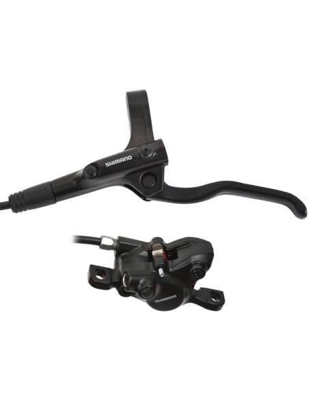 Hydraulischer Scheibenbremssatz Shimano MT200 für vorne - ohne Bremsscheibe - Schwarz
